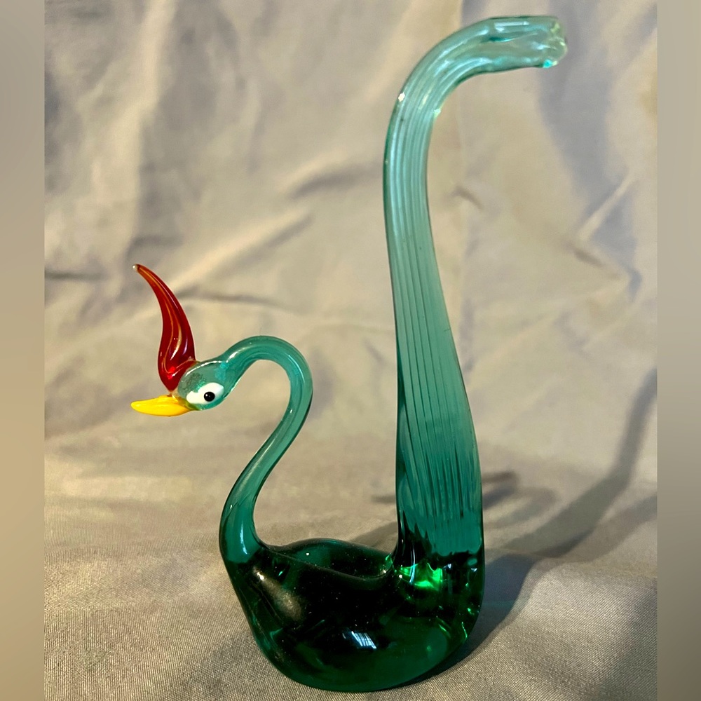 Murano style vintage blown glass
